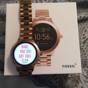 Fossil gem 3 smartwatch Q venture
